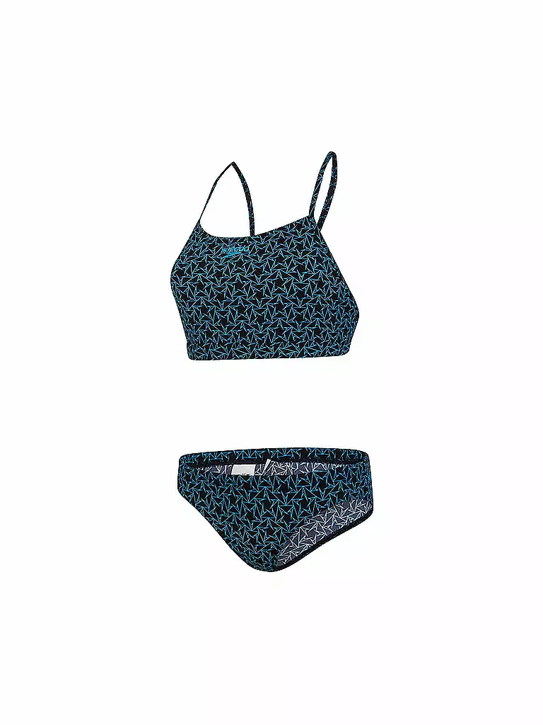 Speedo Damen Bikini Boomstar Thinstrap Blau